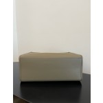 FENDI Medium Snakeskin Logo Tote "Sunshine Tote"